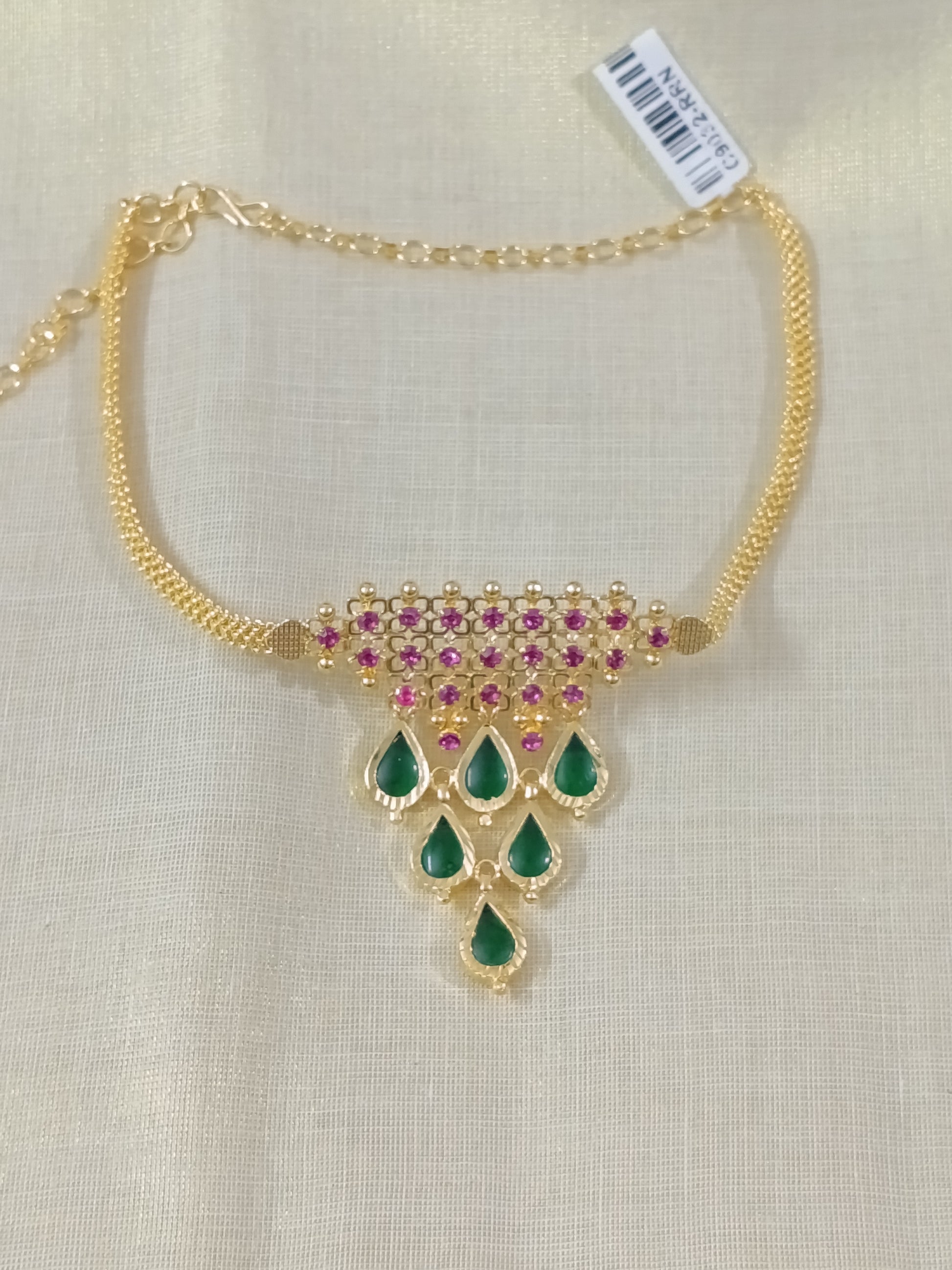 Micro Polish Palakka Choker Set
