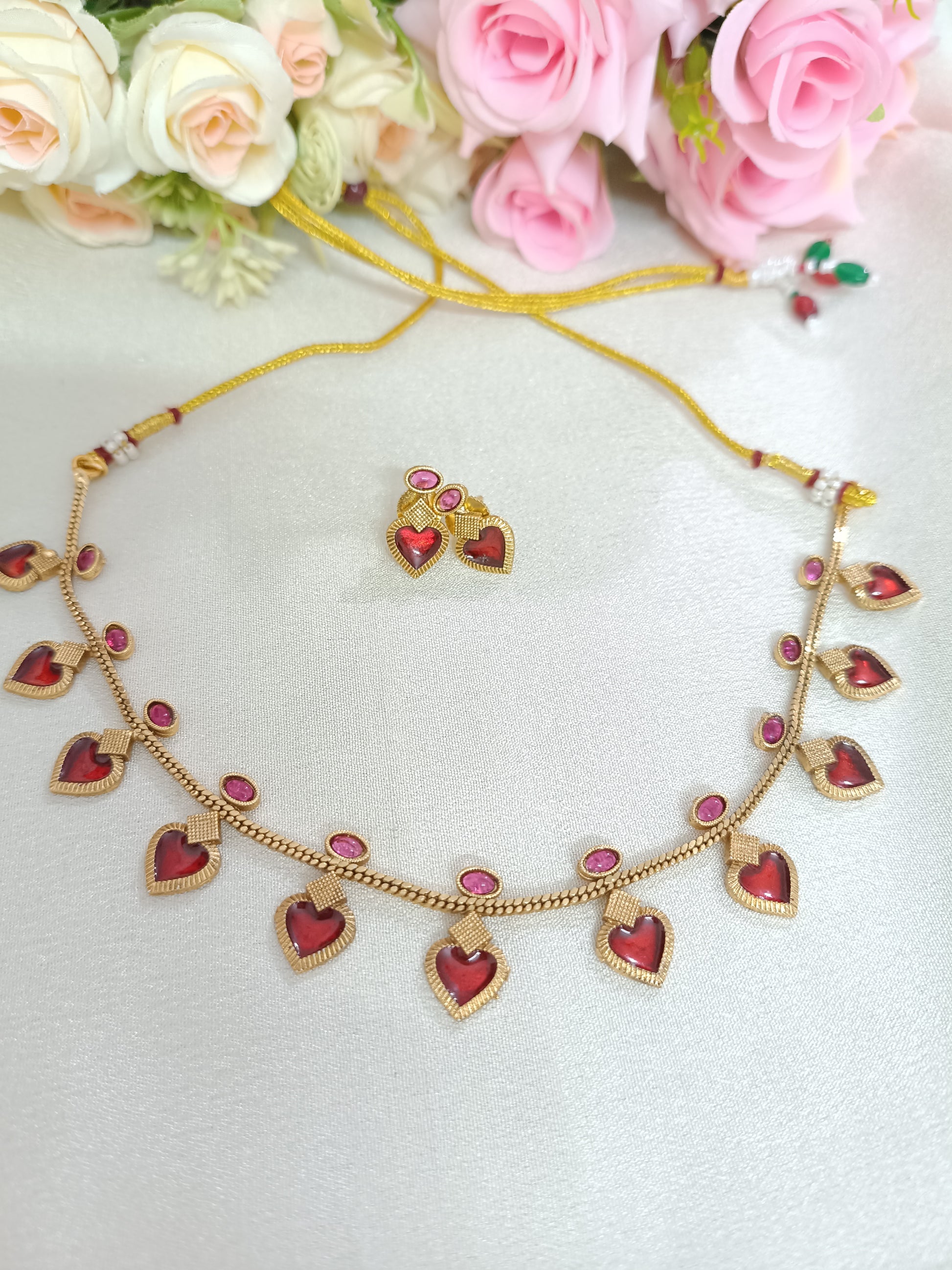 Palakka Necklace Set V9