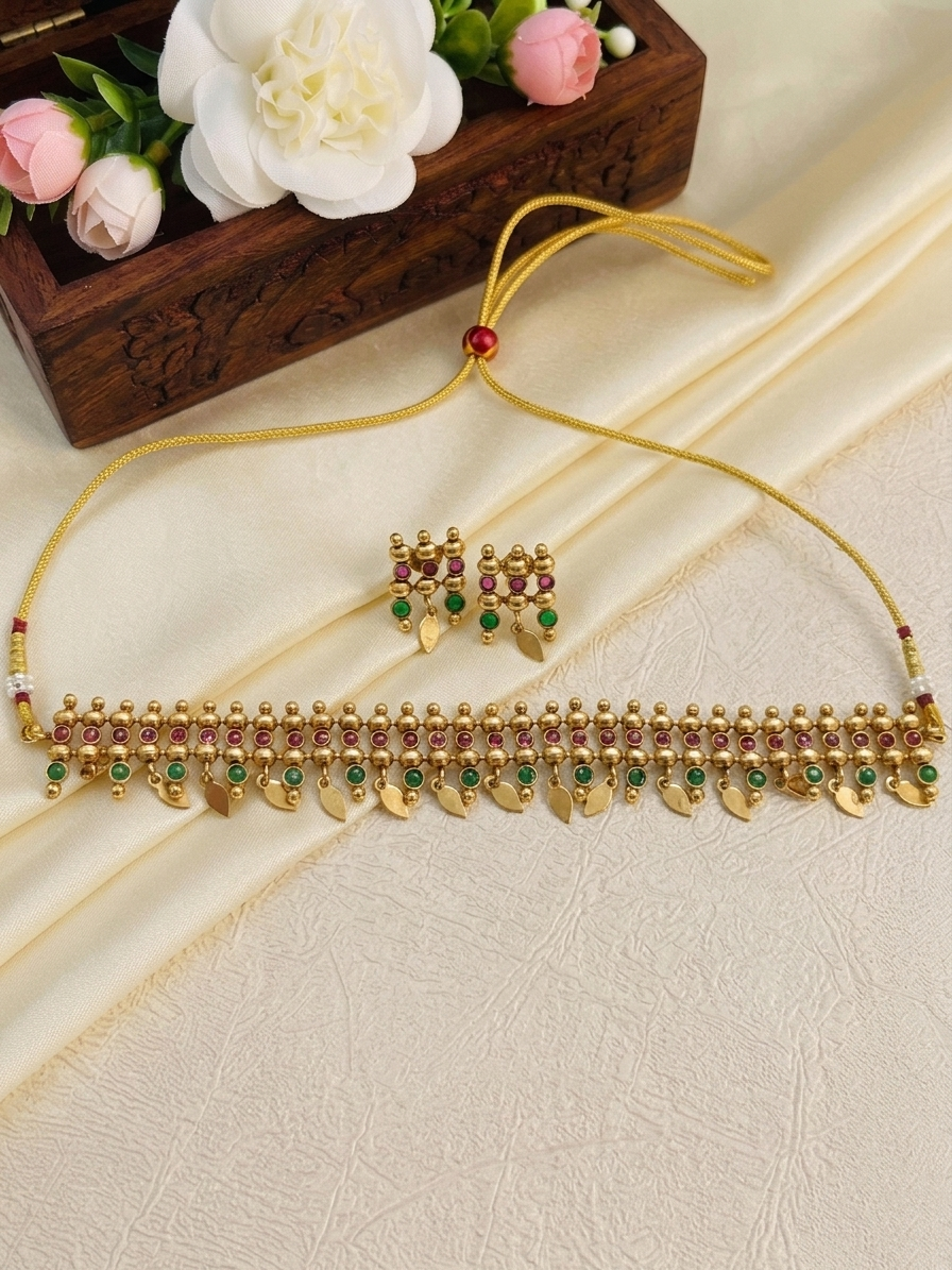 Antique Elakathali Necklace Set V2.0