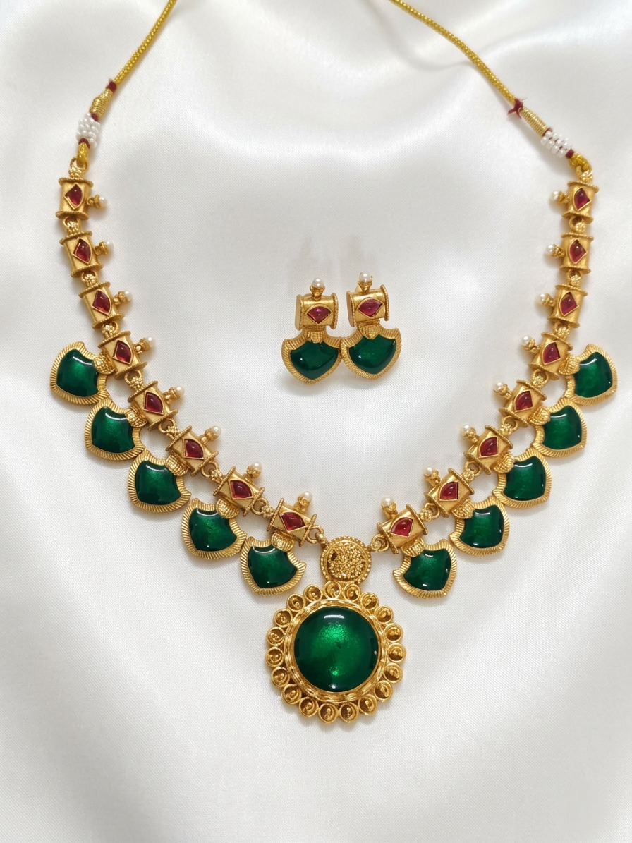 Palakka Necklace Set V2