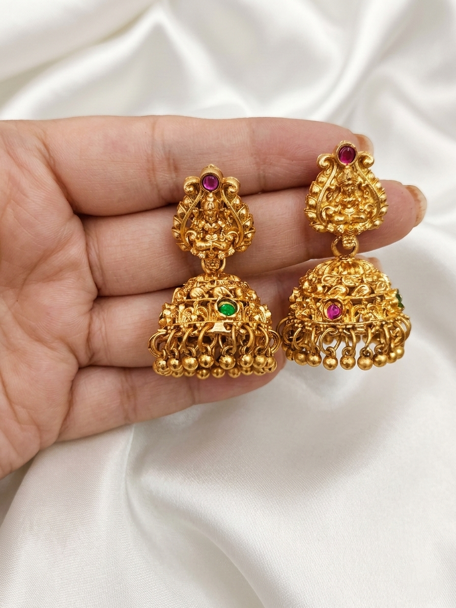 Budget Lakshmi Jhumka Earring