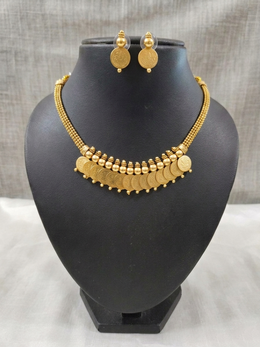 Coin Necklace Set V12