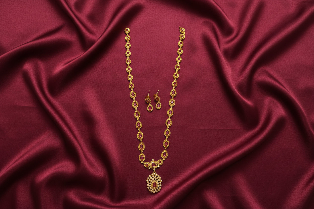 Low Budget Jyothika Long Necklace