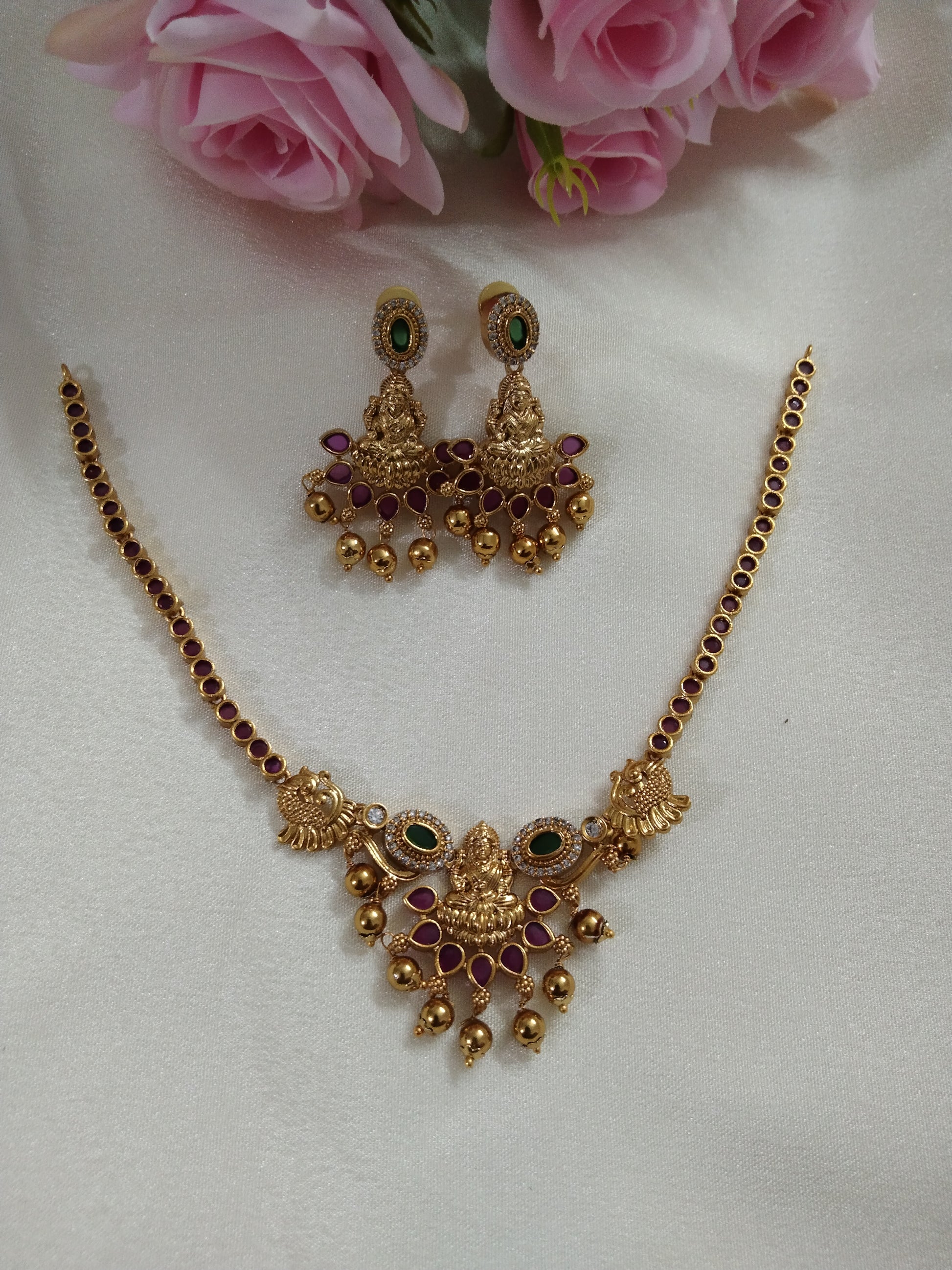 Lakshmi Necklace Set V5