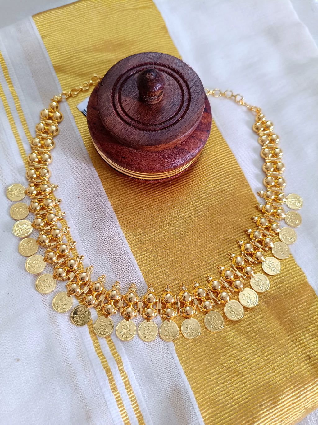 Micro Polish Coin Necklace V2