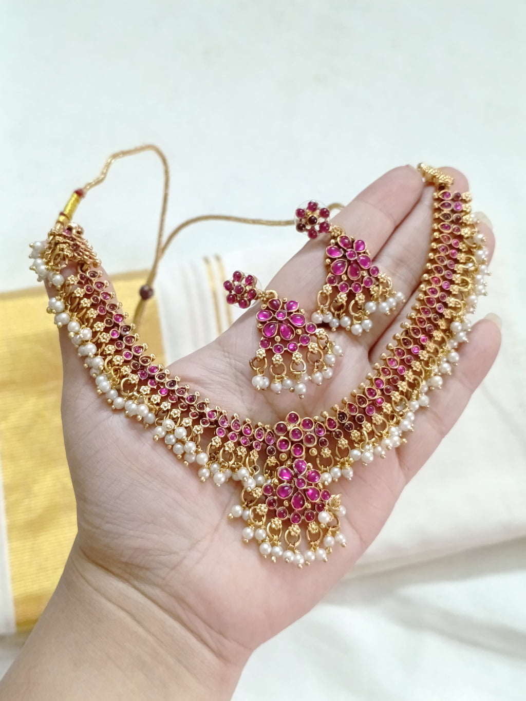 Floral Necklace Set V245