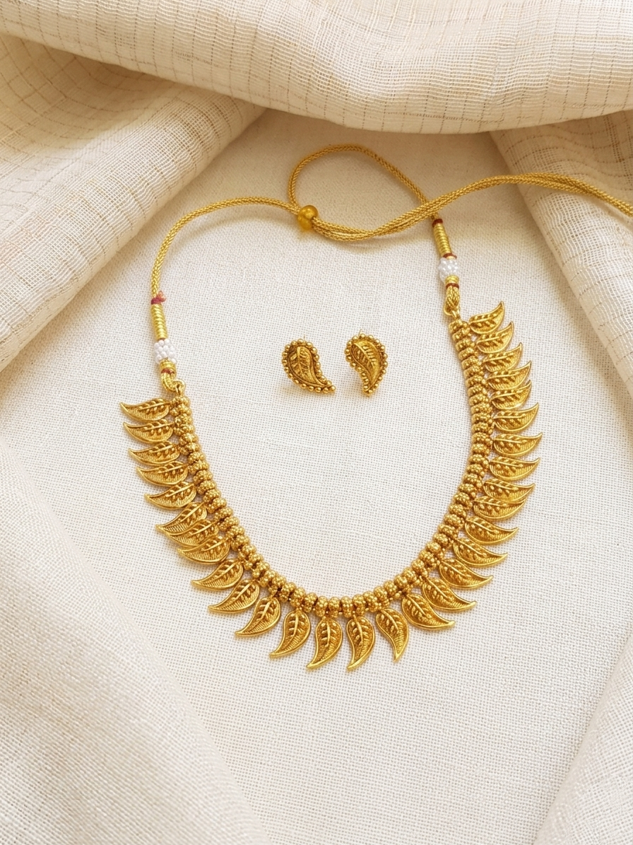 Traditional Mango Necklace Set V2