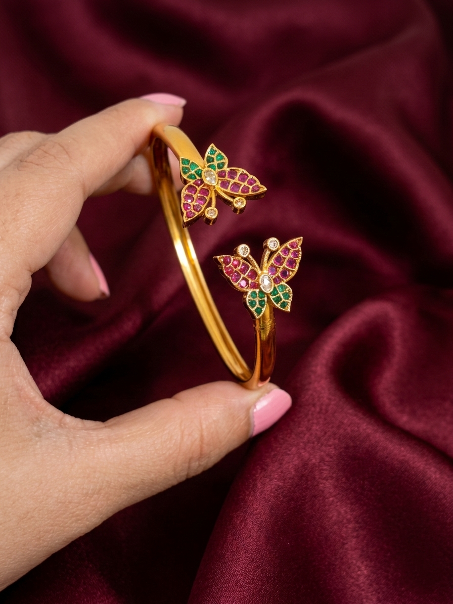 Butterfly Adjustable Bangle