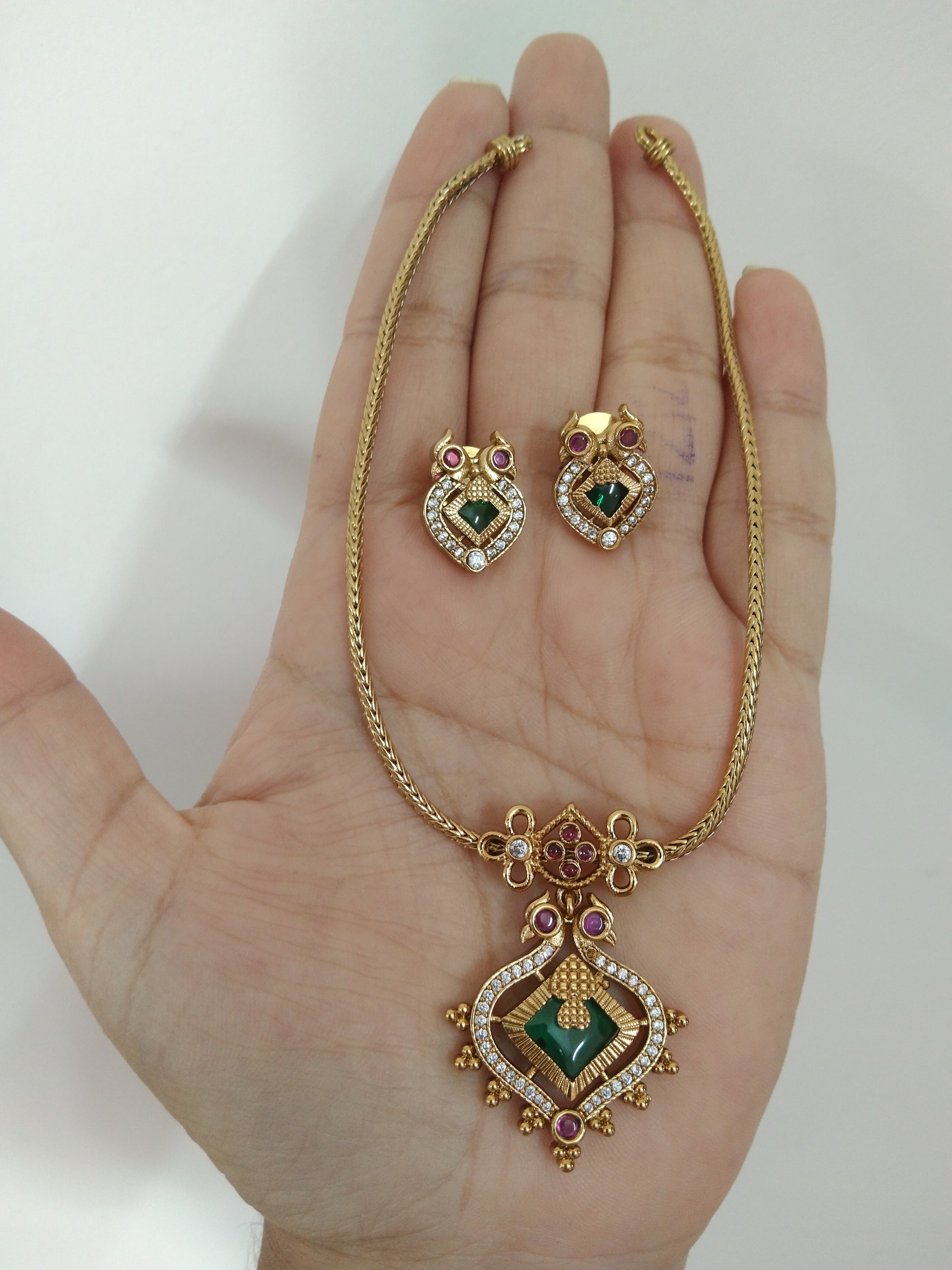 Palakka Necklace set V6