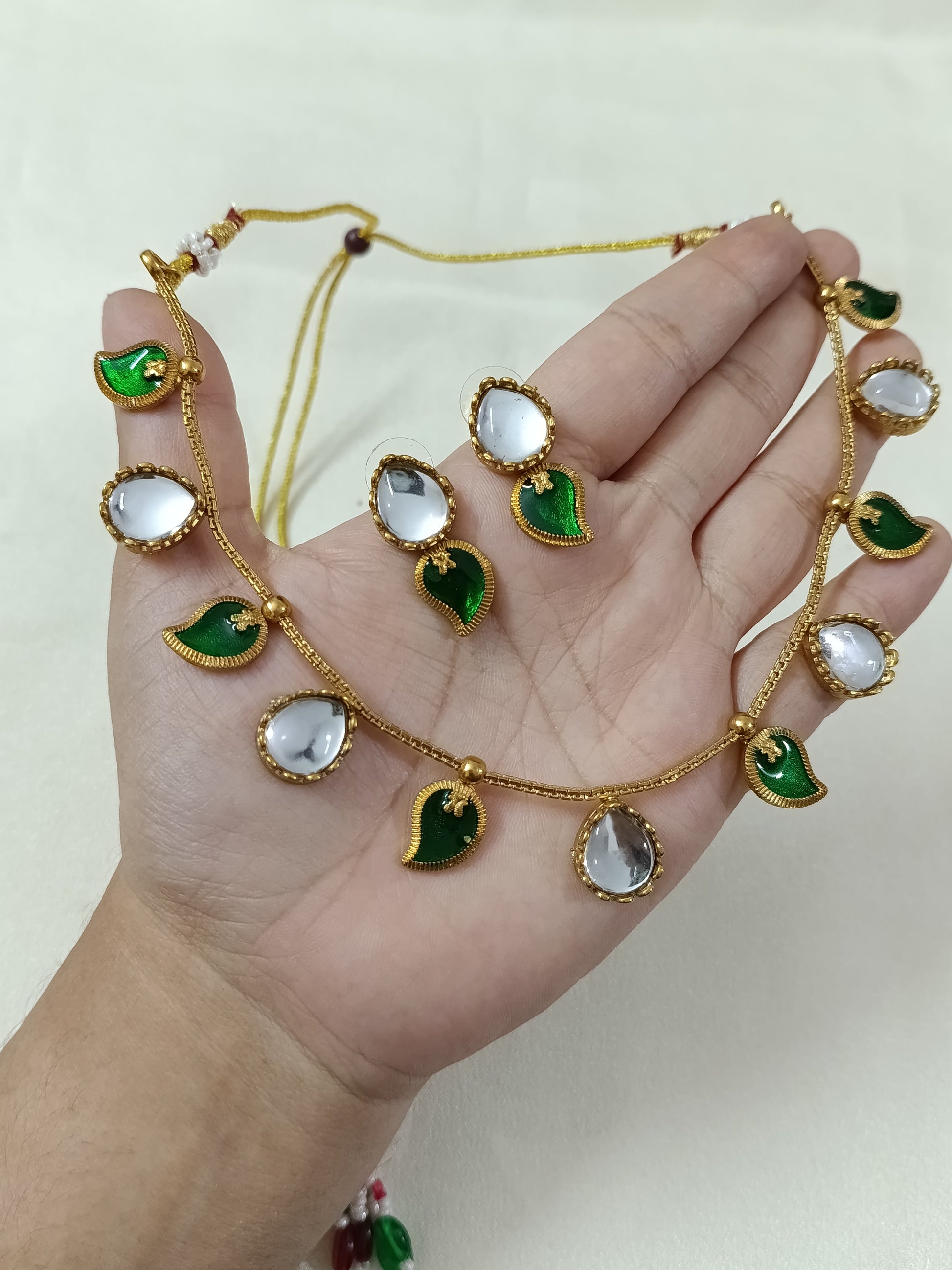 Mango Paisley Necklace Set