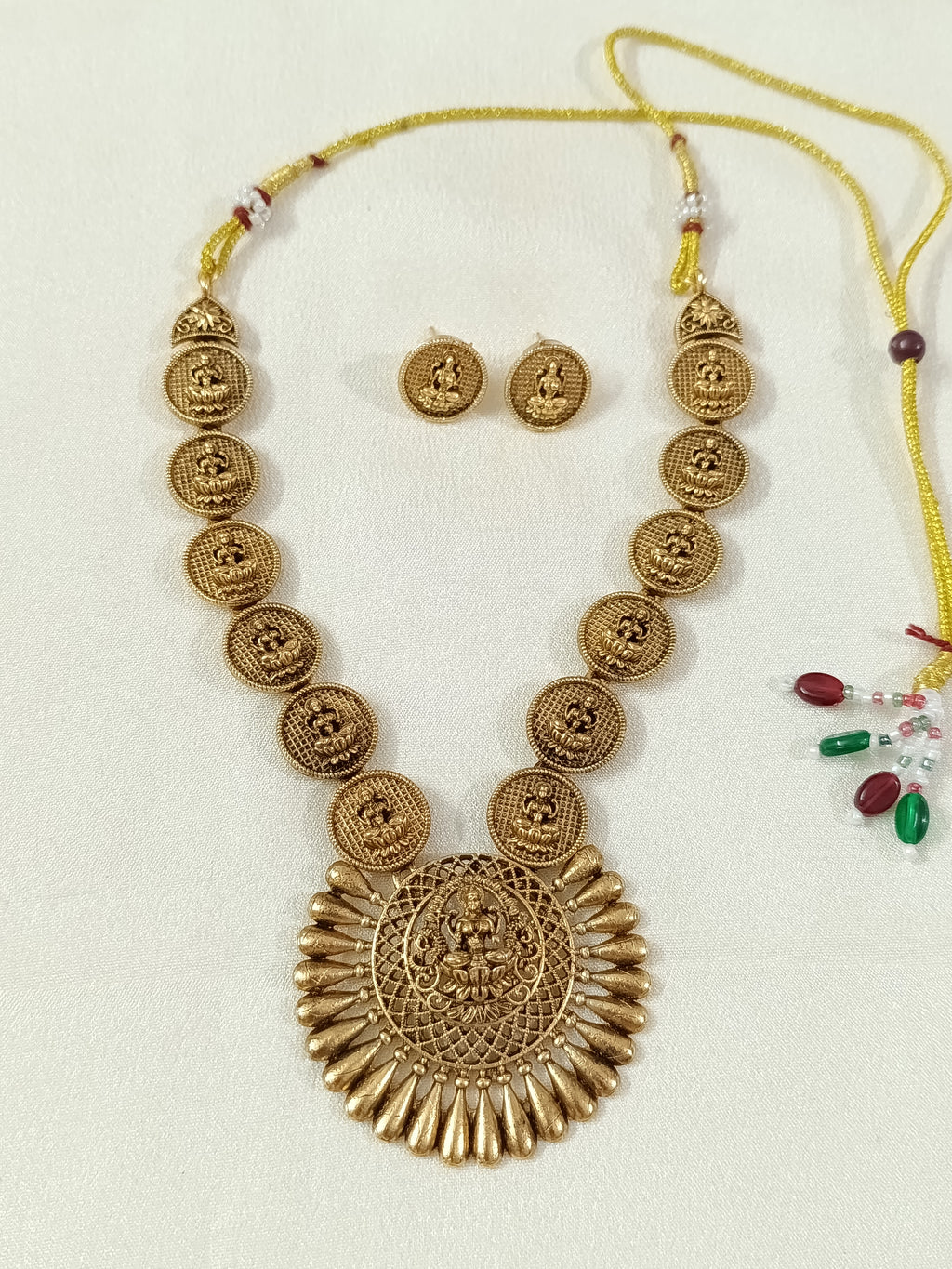 Lakshmi Coin Necklace Set