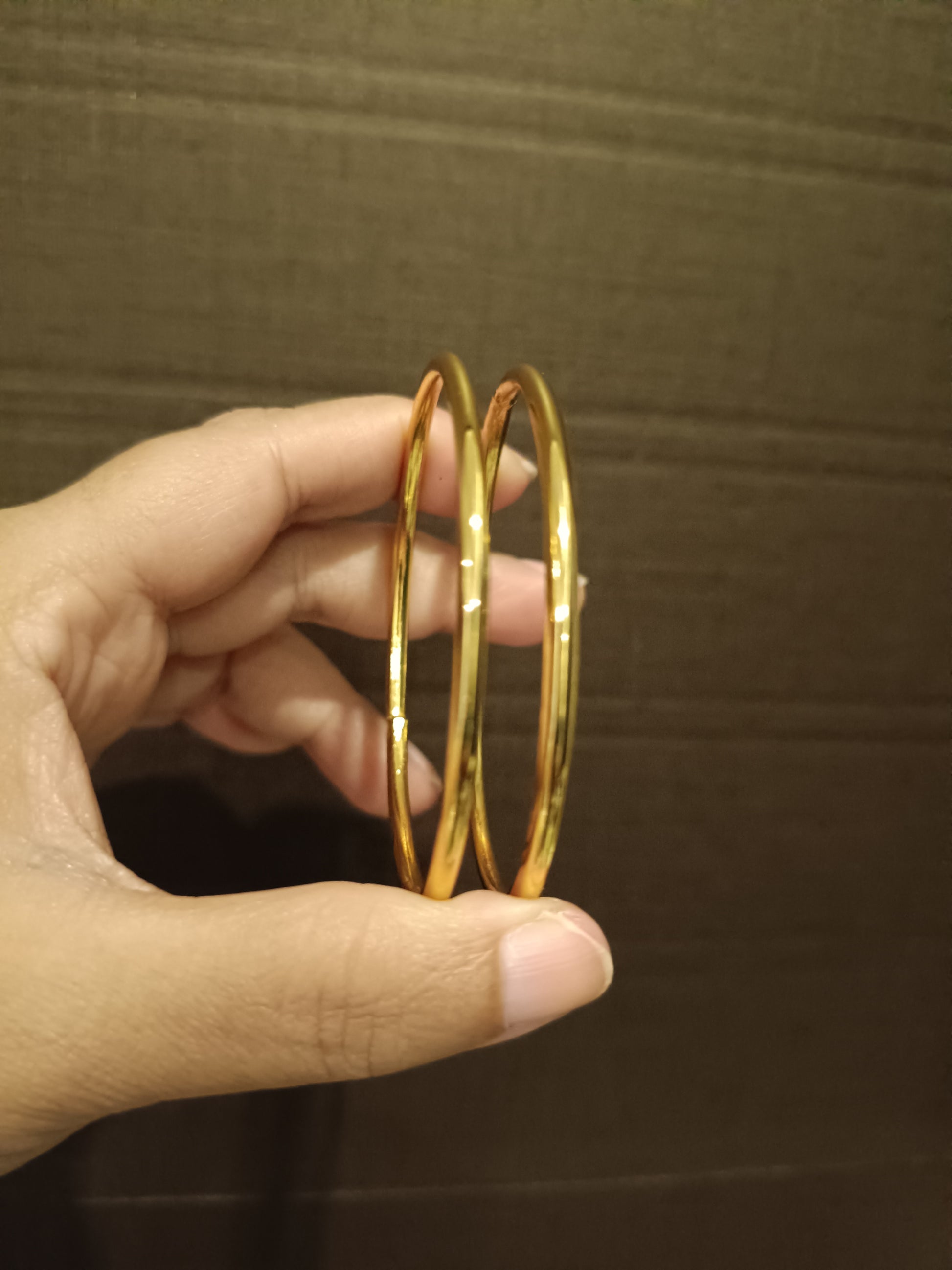 Micro Polish Pipe Bangle of 2