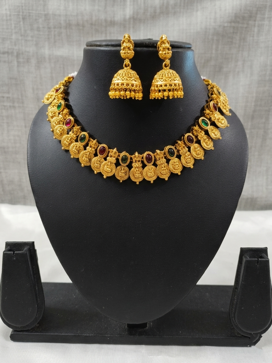 Coin Necklace Set  V161