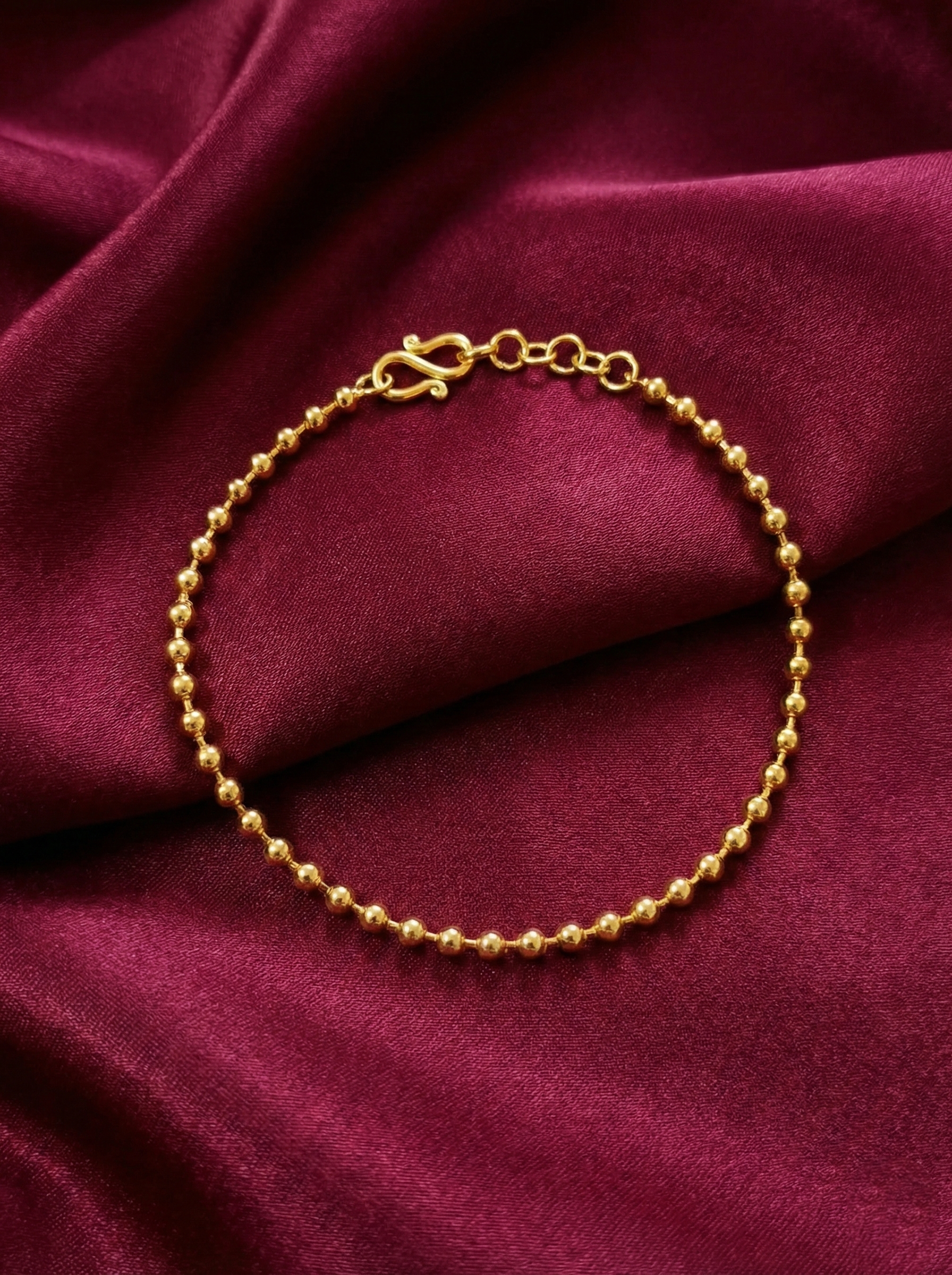 Micro Polish Ball Bracelet