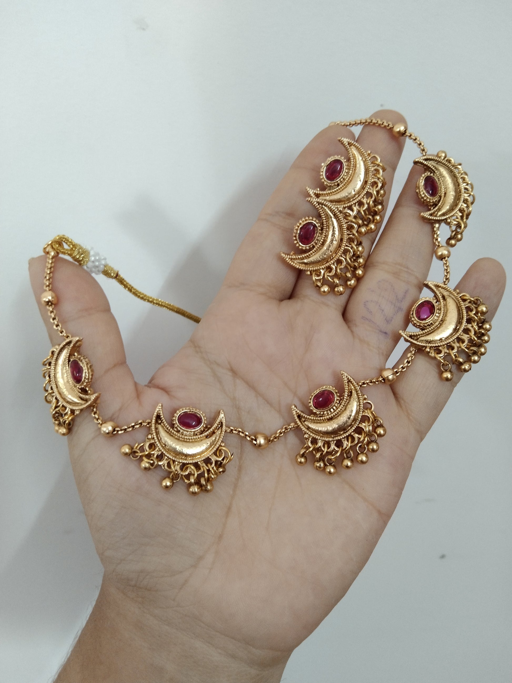 Half Moon Necklace Set V2