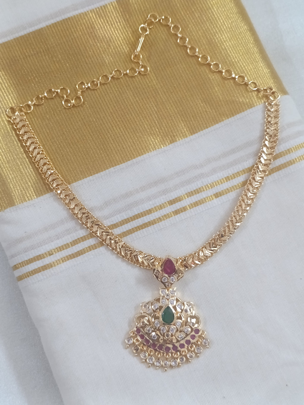 Micro Polish Attigai Necklace V4
