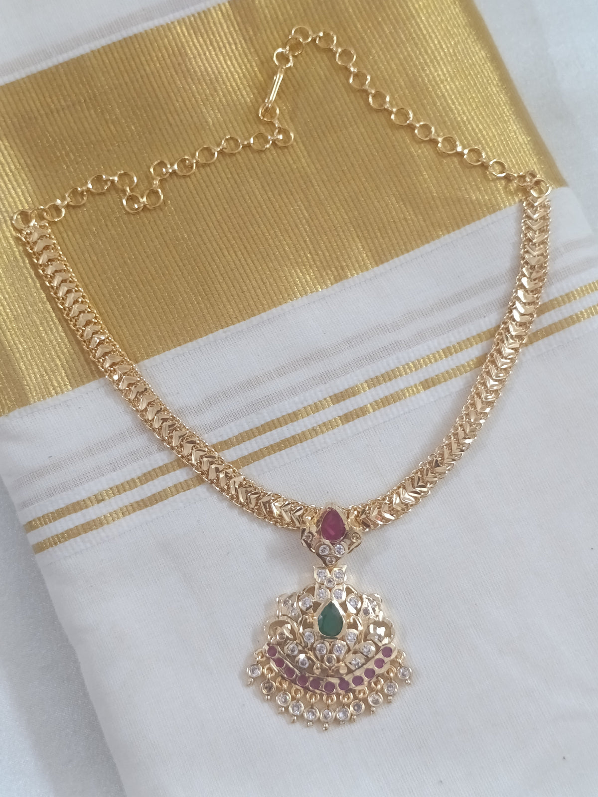 Micro Polish Attigai Necklace V4