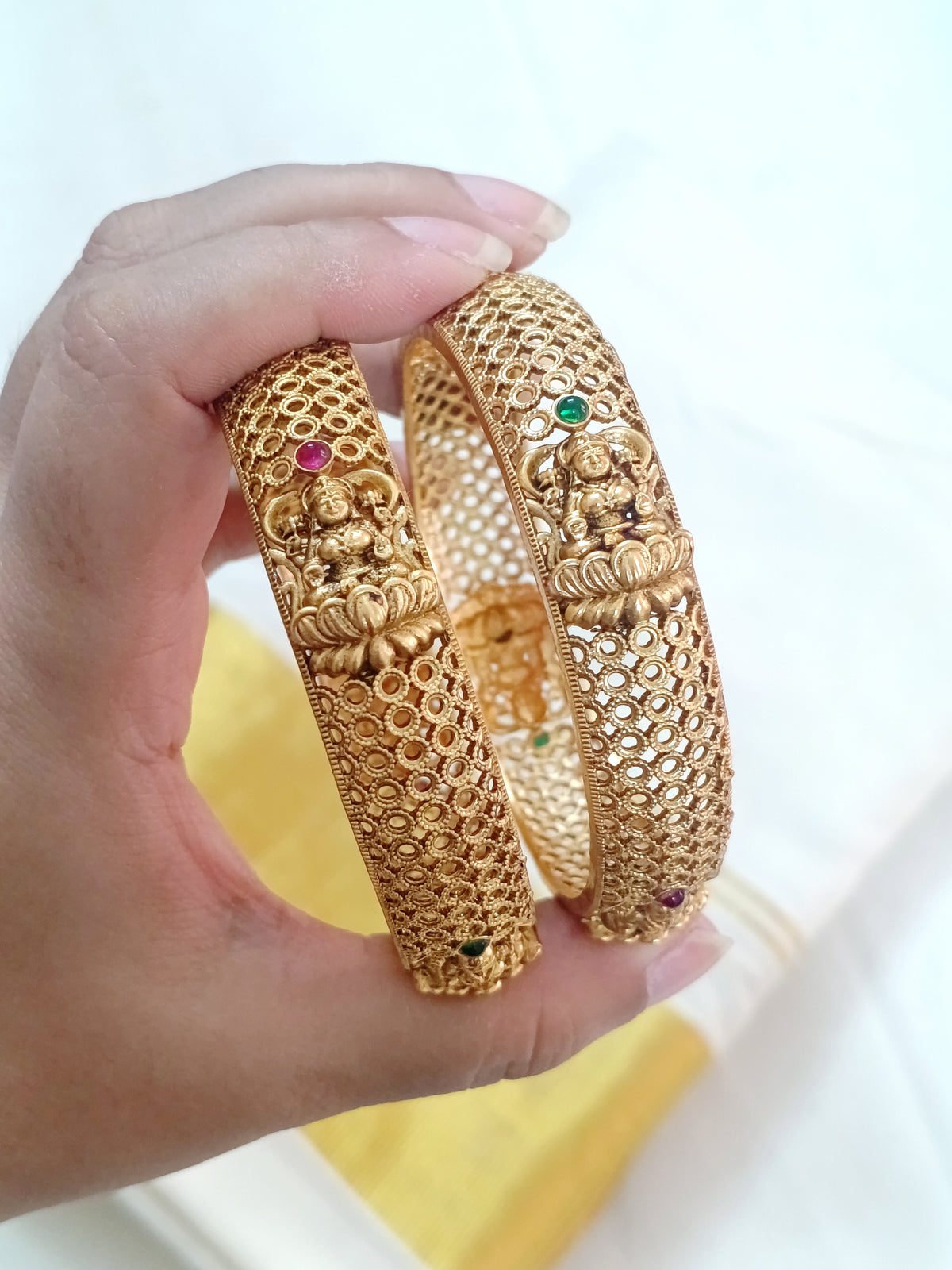 Lakshmi Broad Bangle of 2 V3