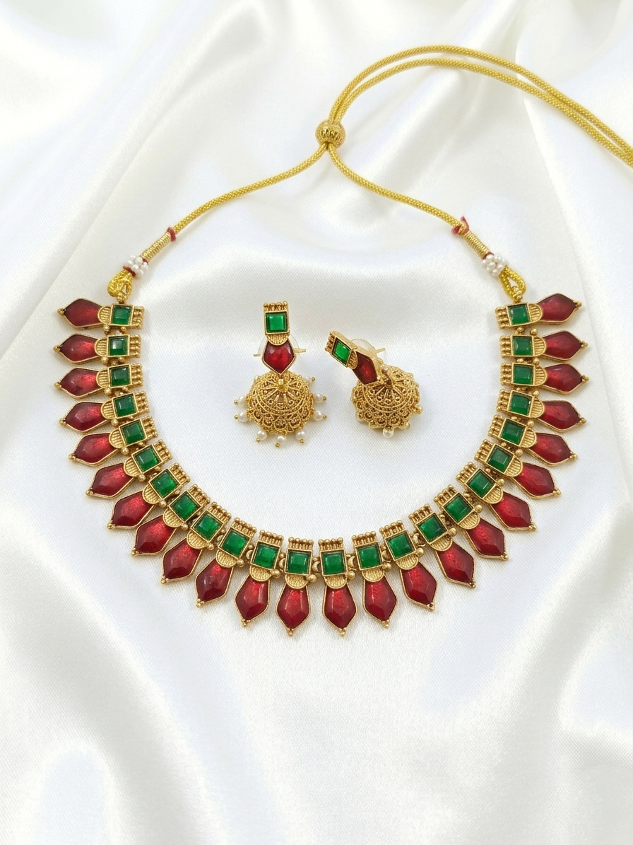Nagapadam Necklace Set V2