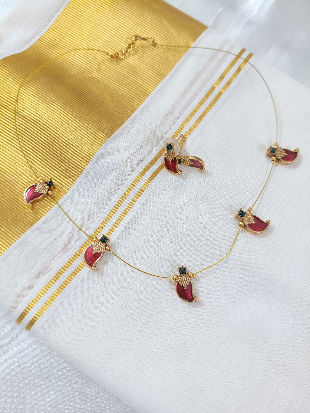 Palakka Mango Invisible Chain Set