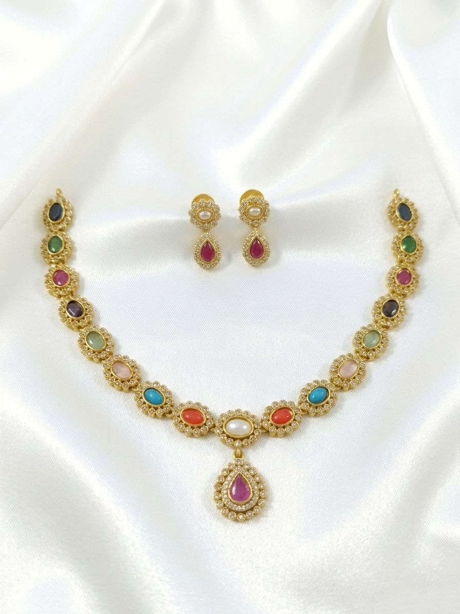 AD Necklace Set V116