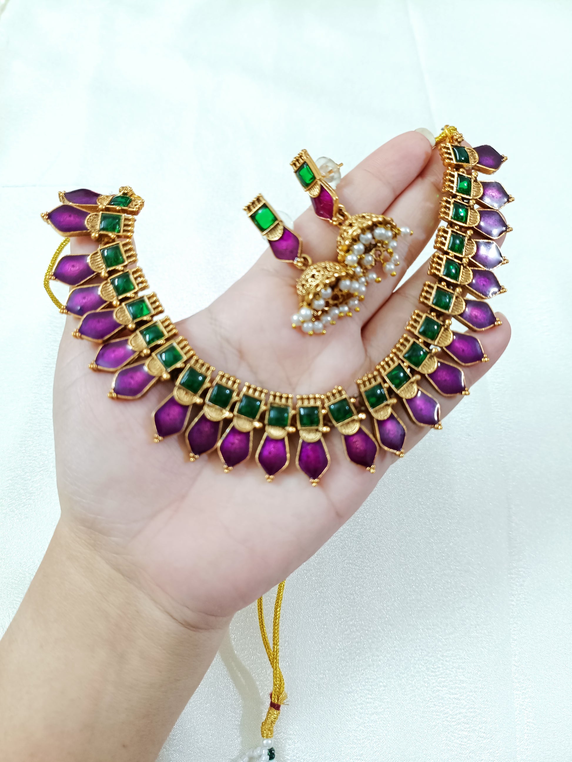 Nagapadam Necklace Set V2