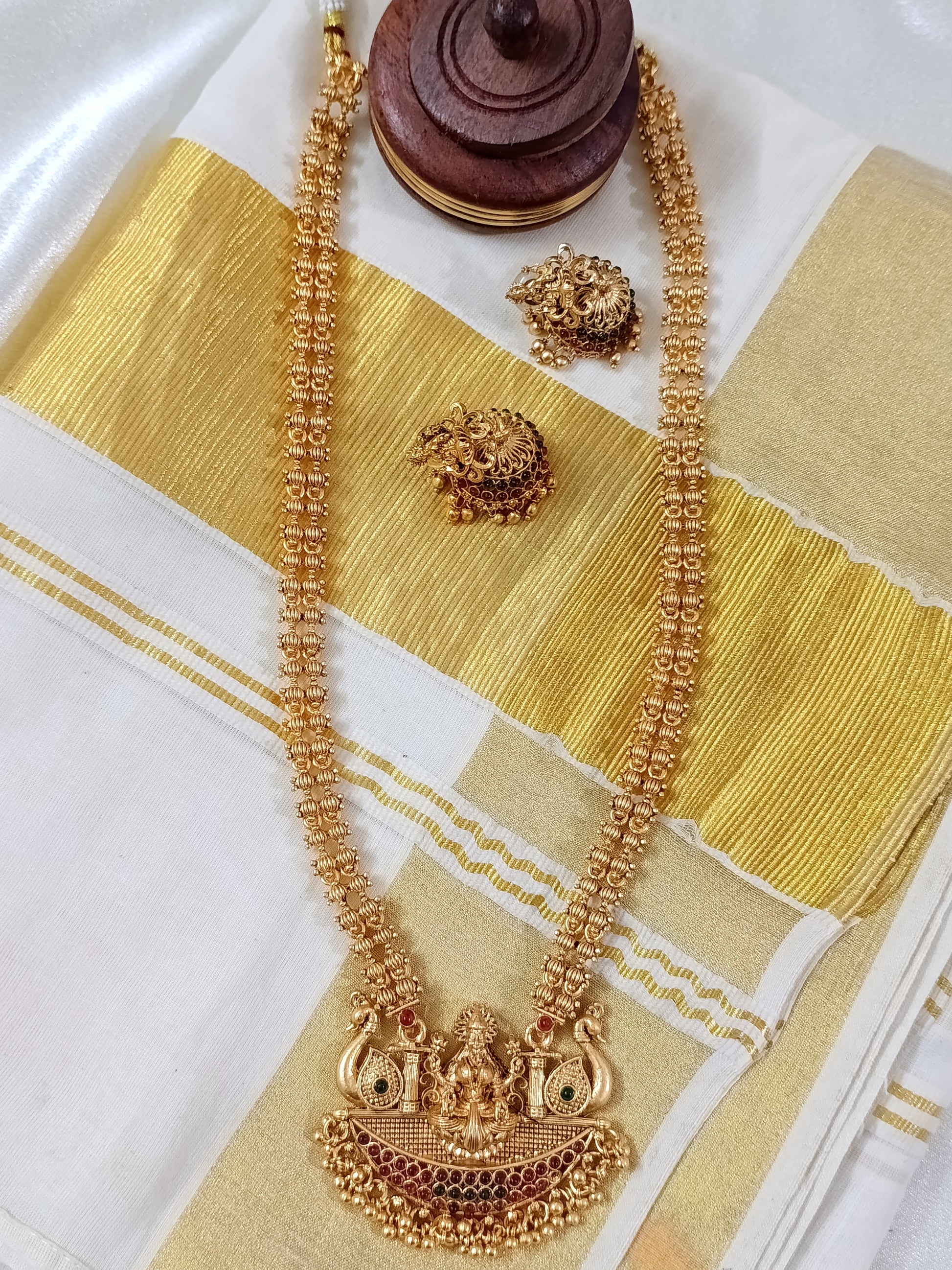 Lakshmi Long Necklace Set