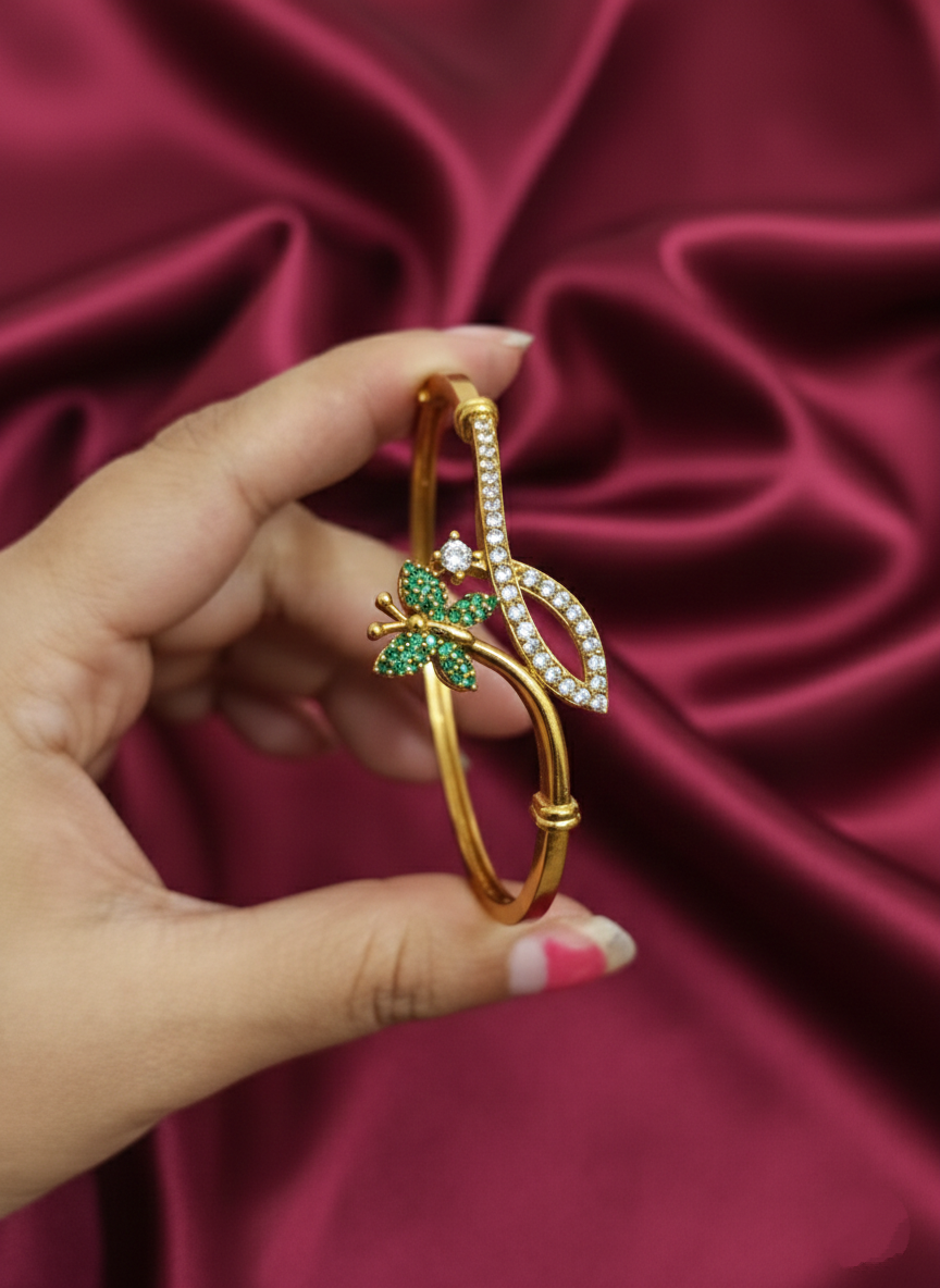 AD Butterfly Adjustable Bangle
