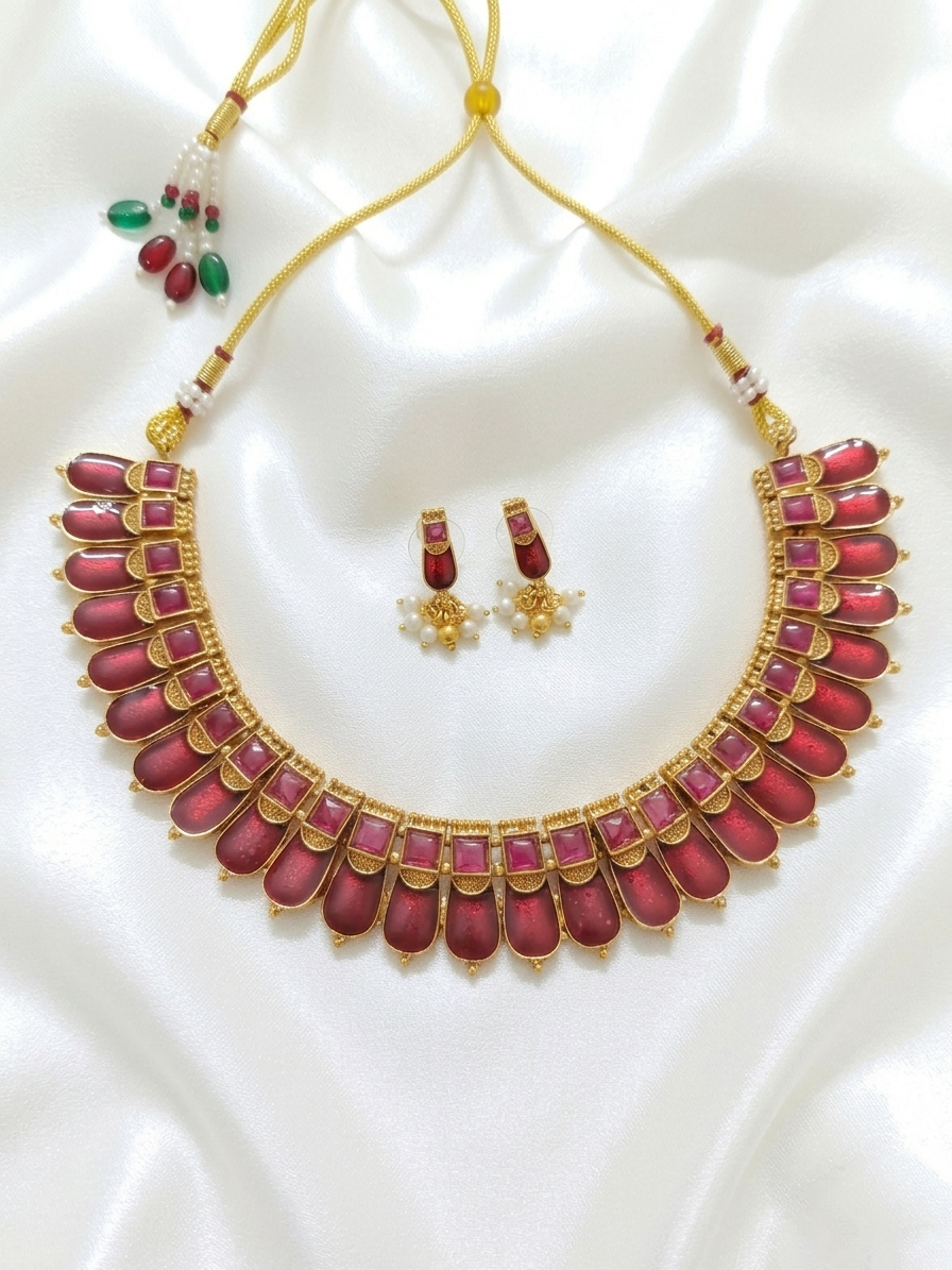 Nagapadam Necklace Set V3