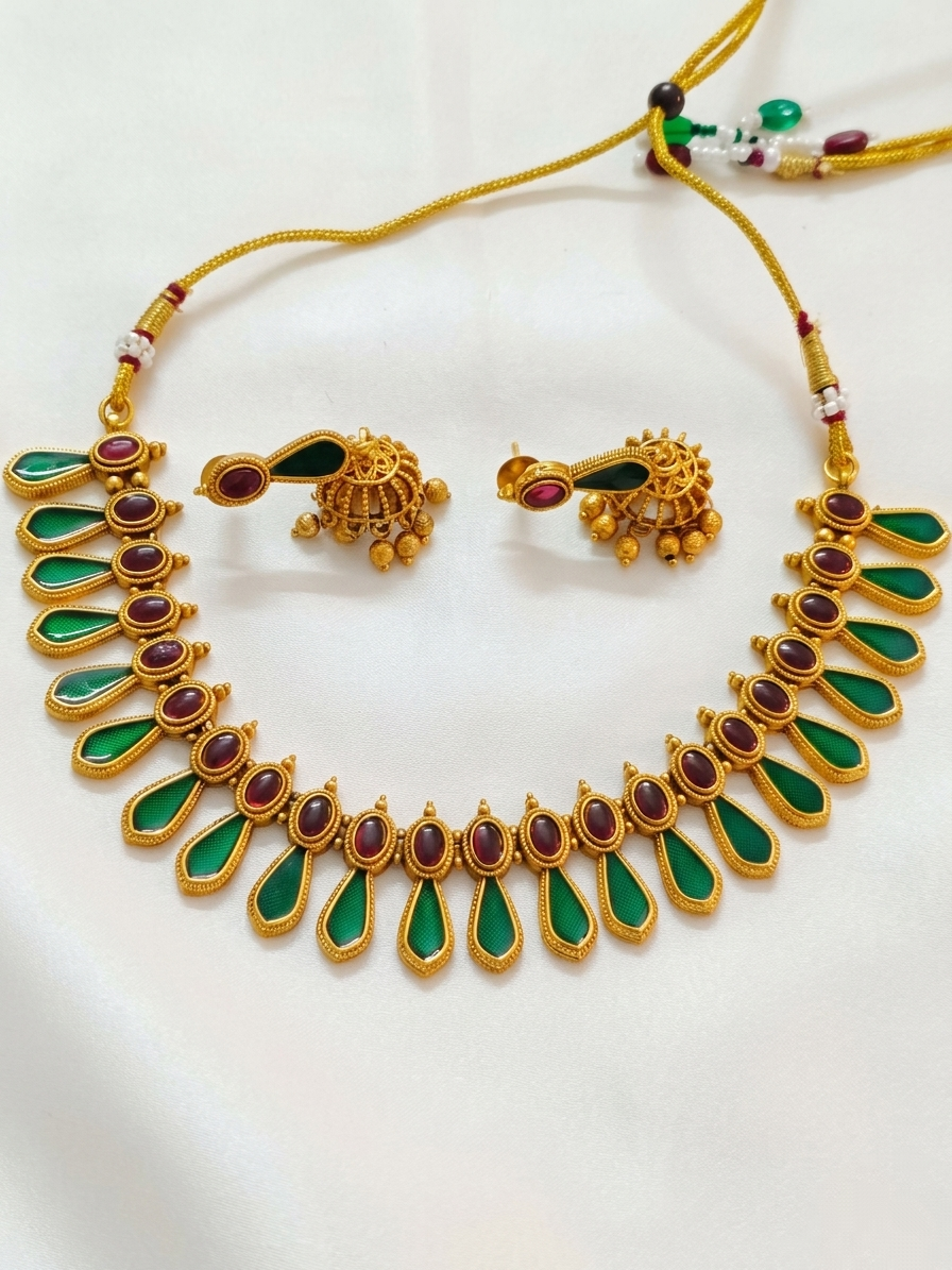 Palakka Gopi Necklace Set