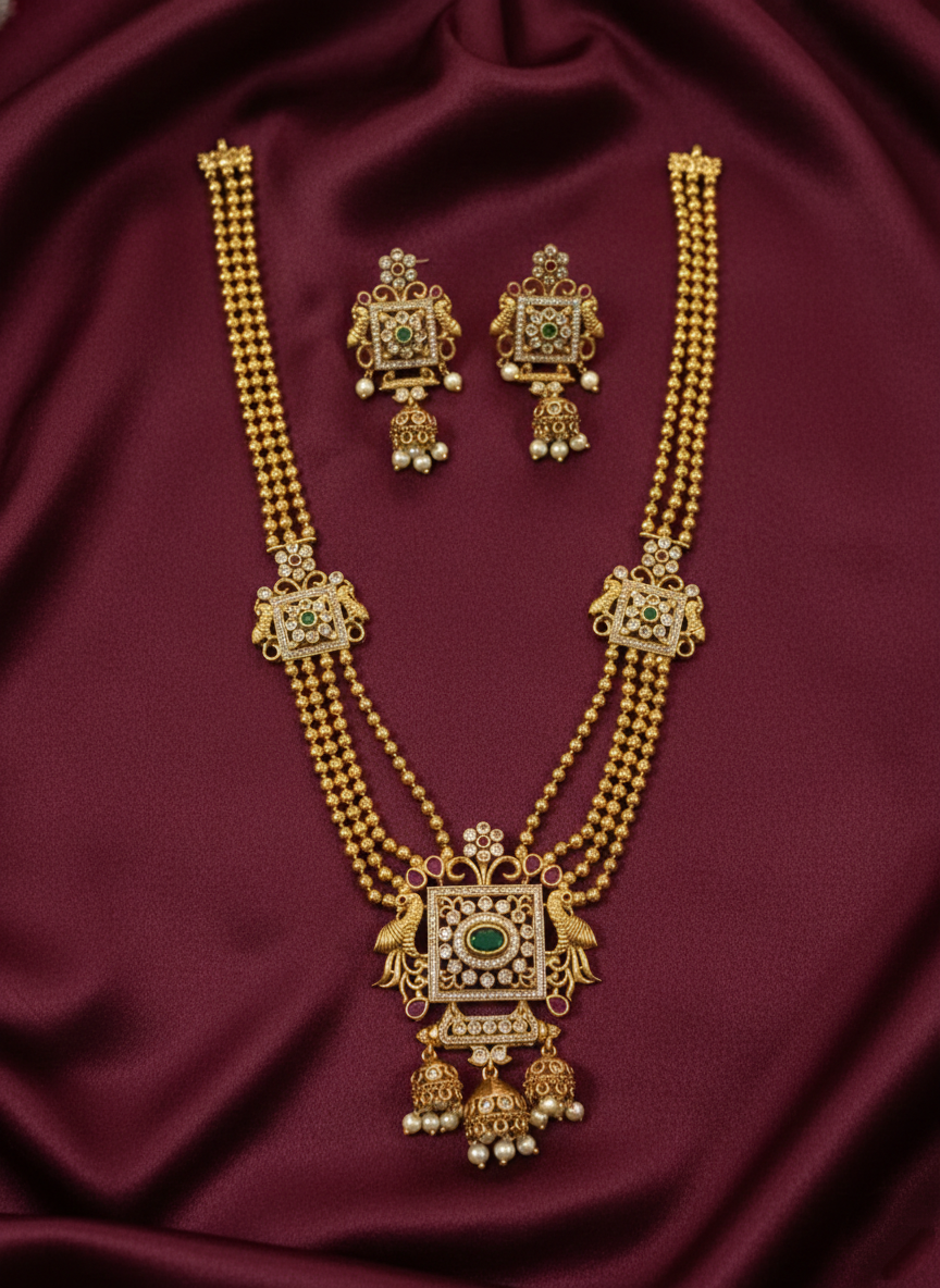 Royal Long Necklace Set
