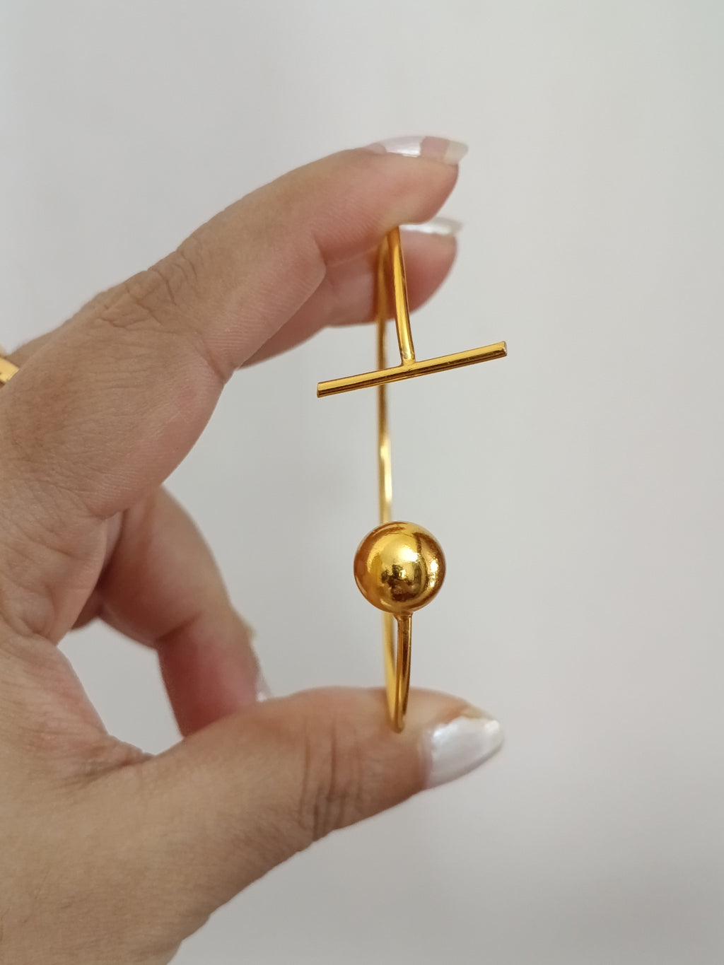 Micro Polish Open Bangle V2