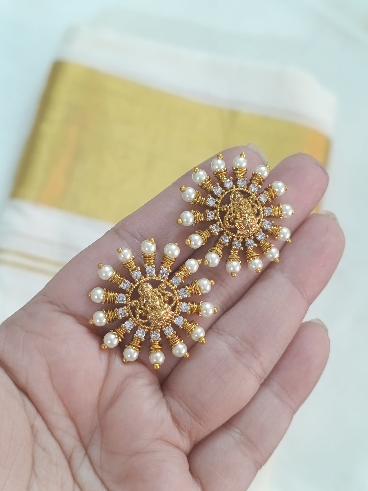 Lakshmi Stud Earring