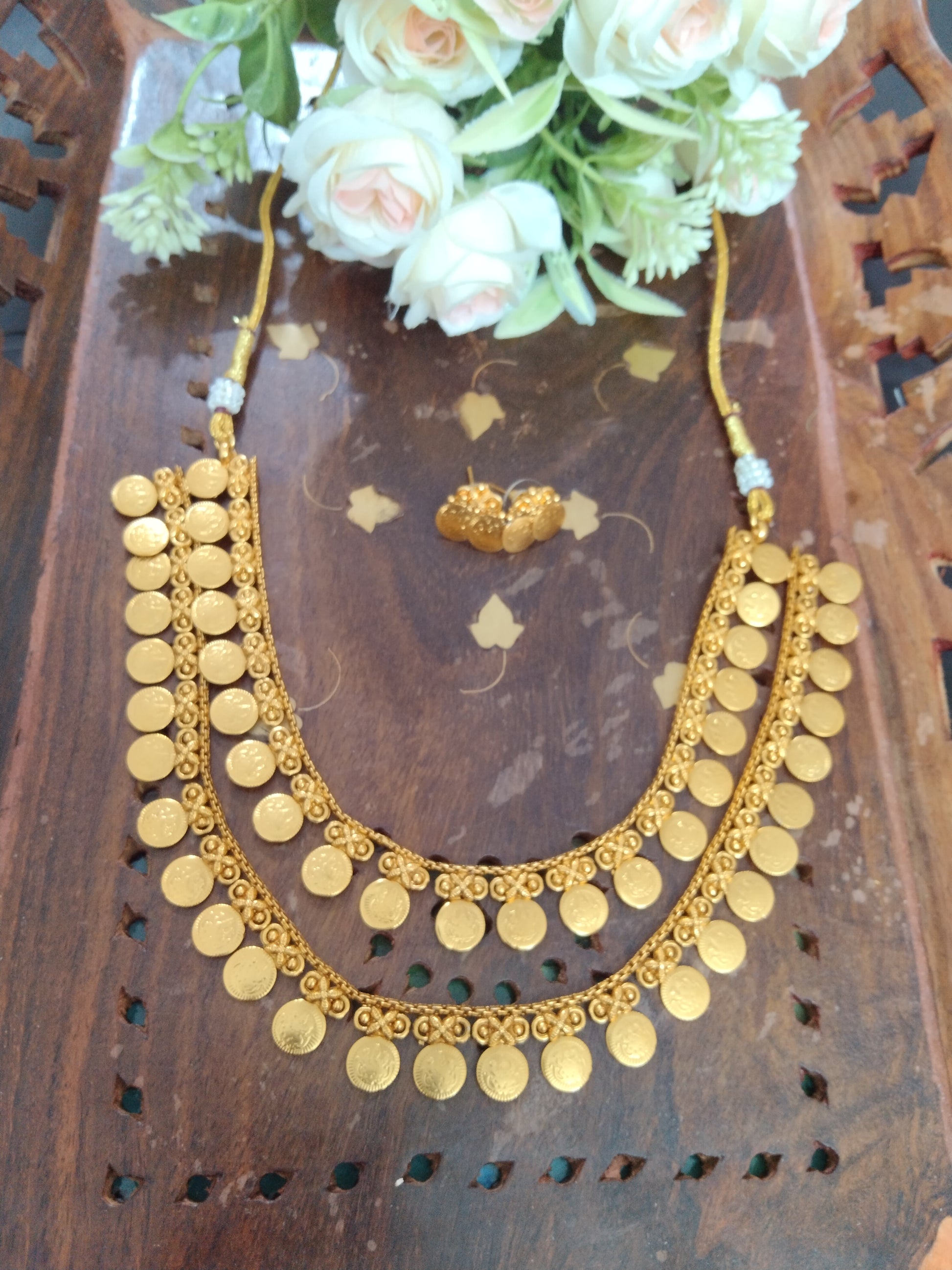 Double Layer Coin Necklace V1