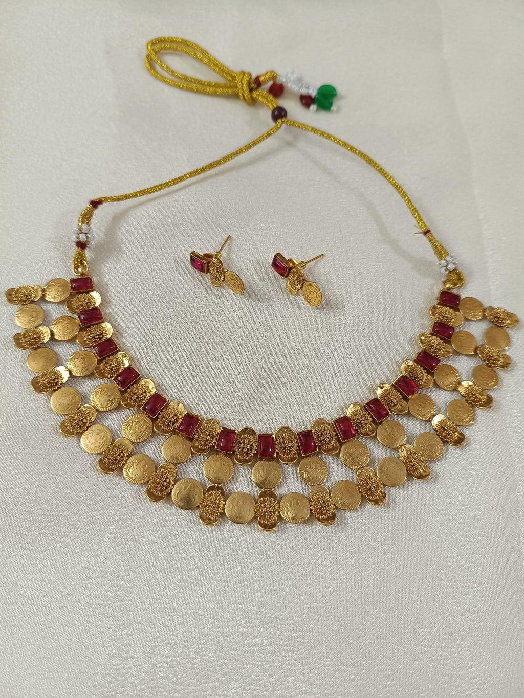 Coin Flower Necklace V2