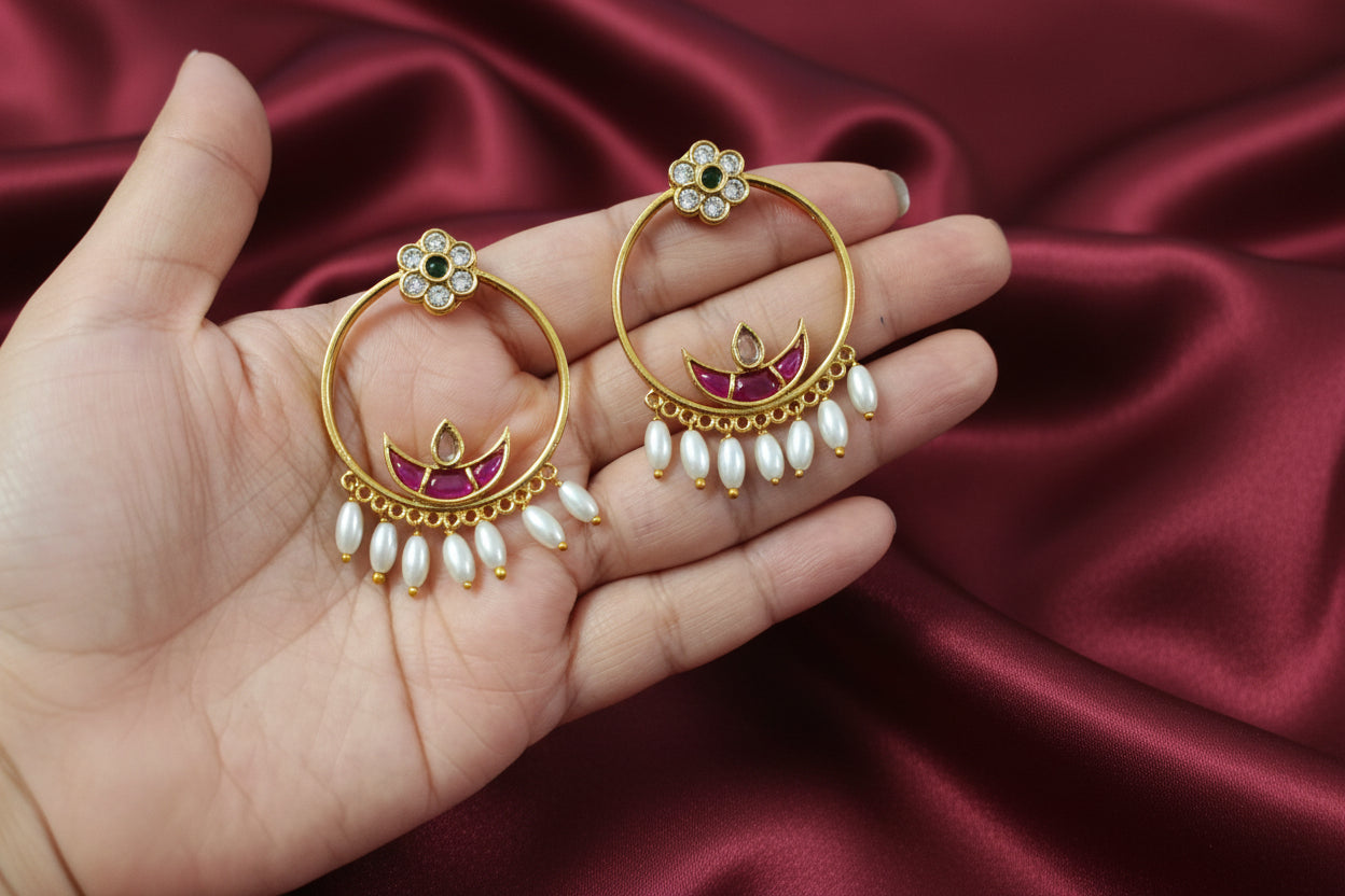 Kemp Stone Earring V10