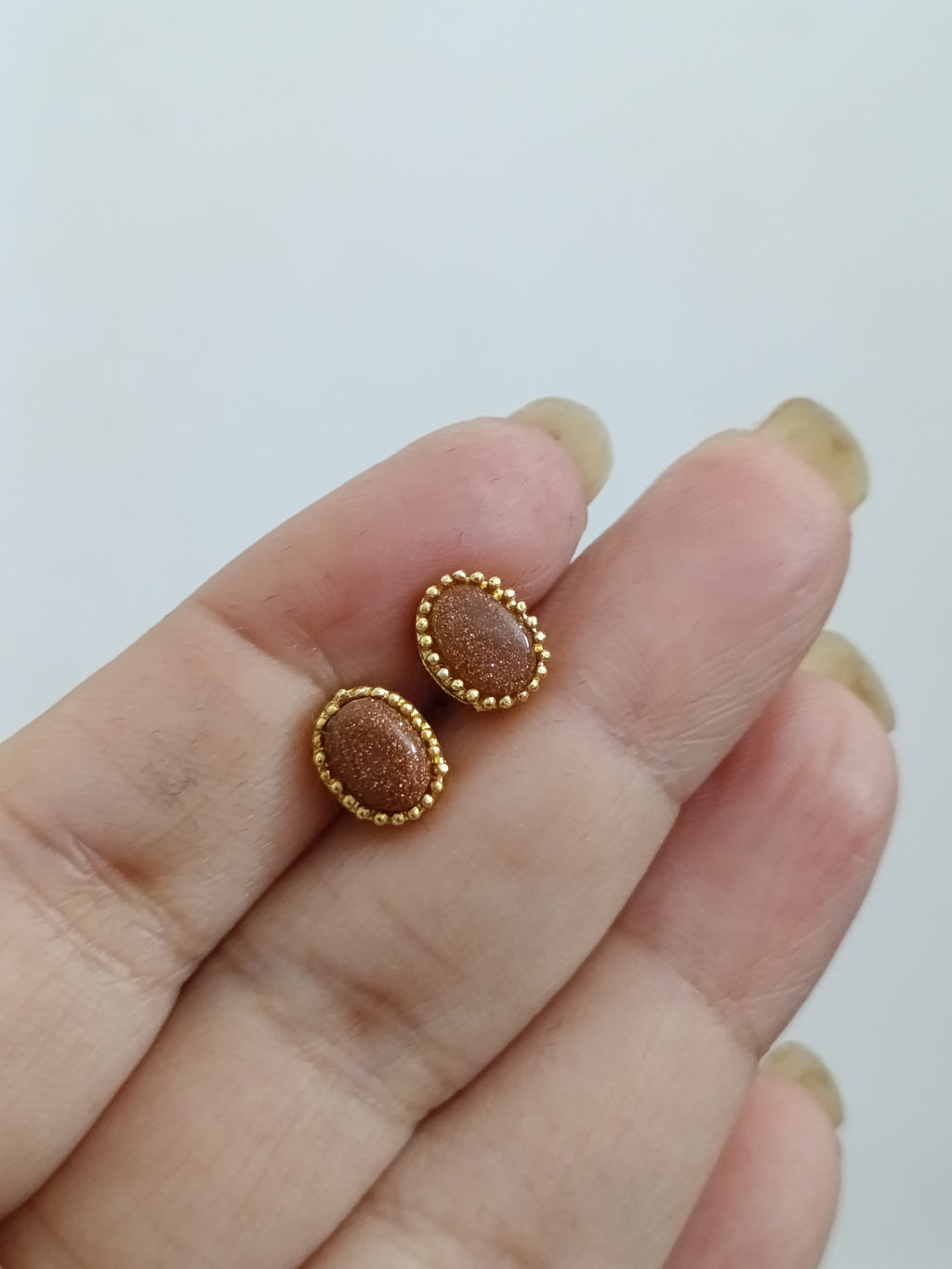 Micro Polish Simple Stud Earring