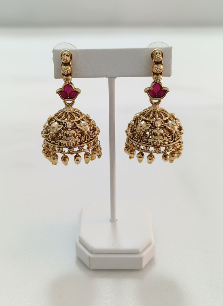 Matte Finish Jhumka