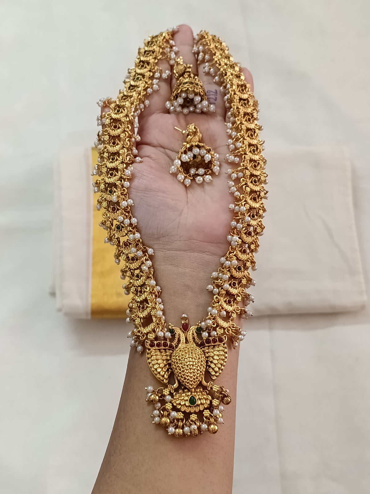 Garuda Long Necklace Set