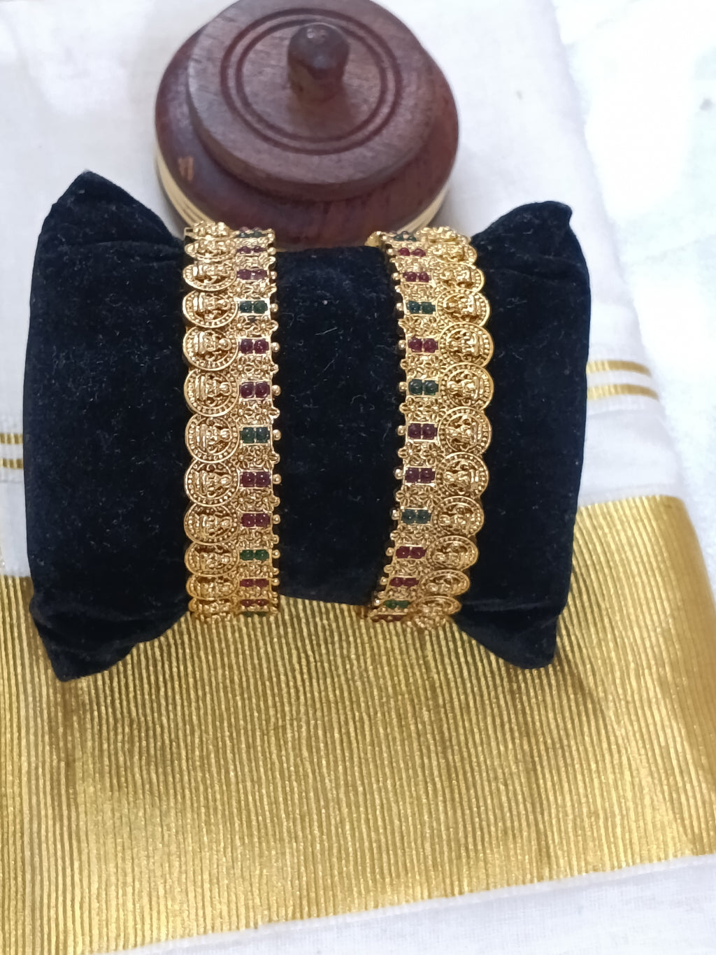 Matte Finish Lakshmi Bangle of 2