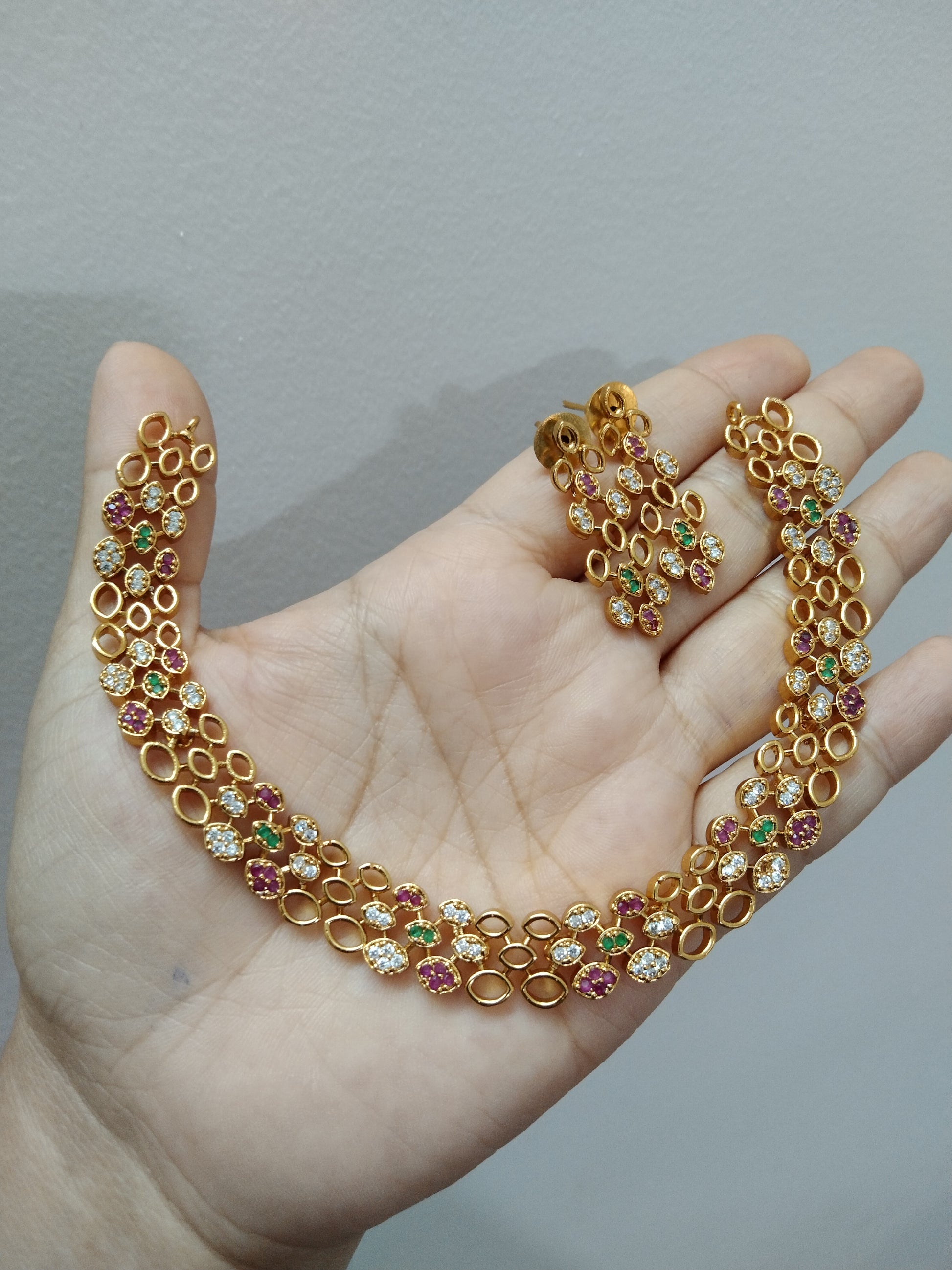AD Necklace Set V10