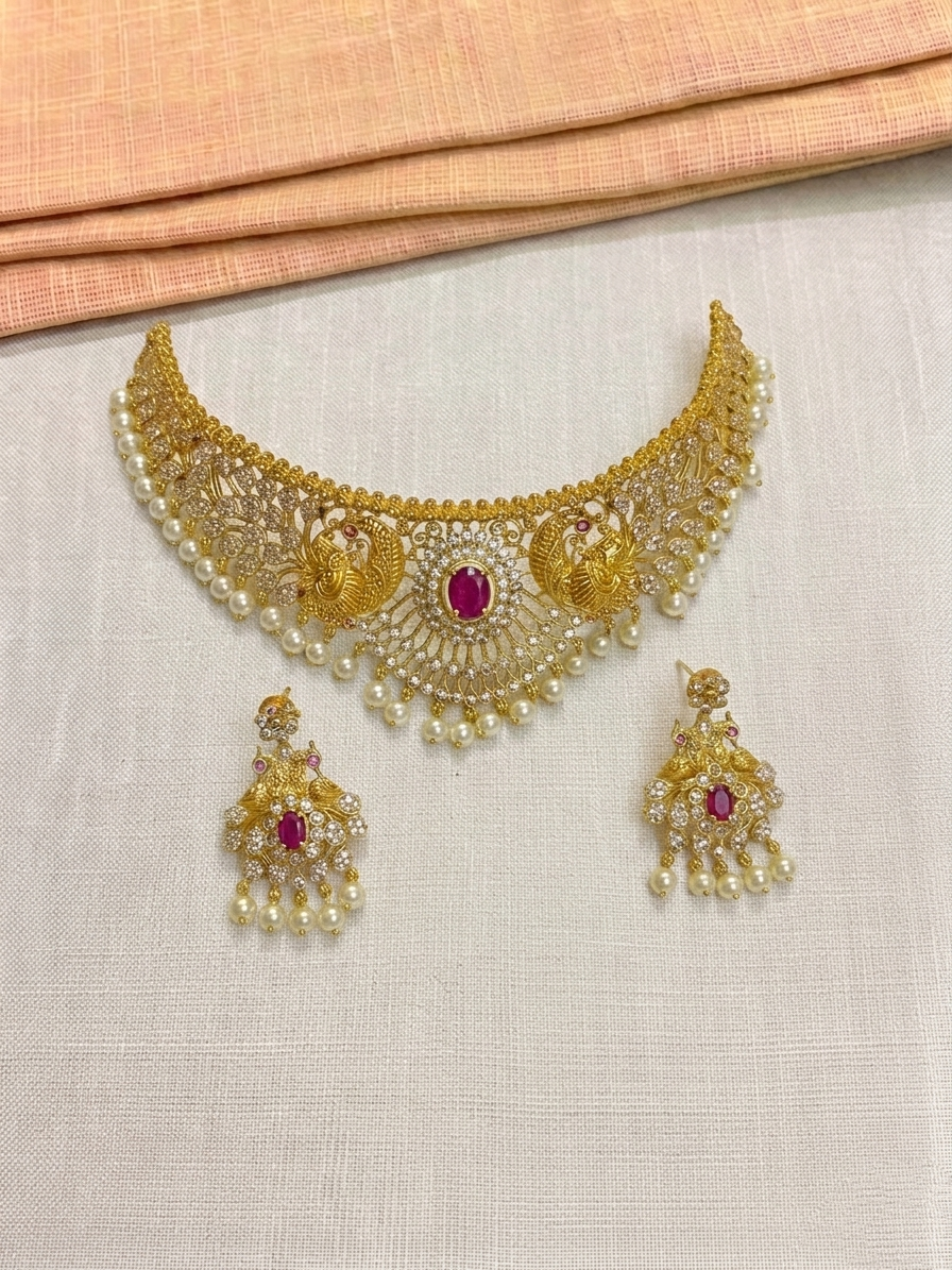 Non Idol High Neck Choker Set V2