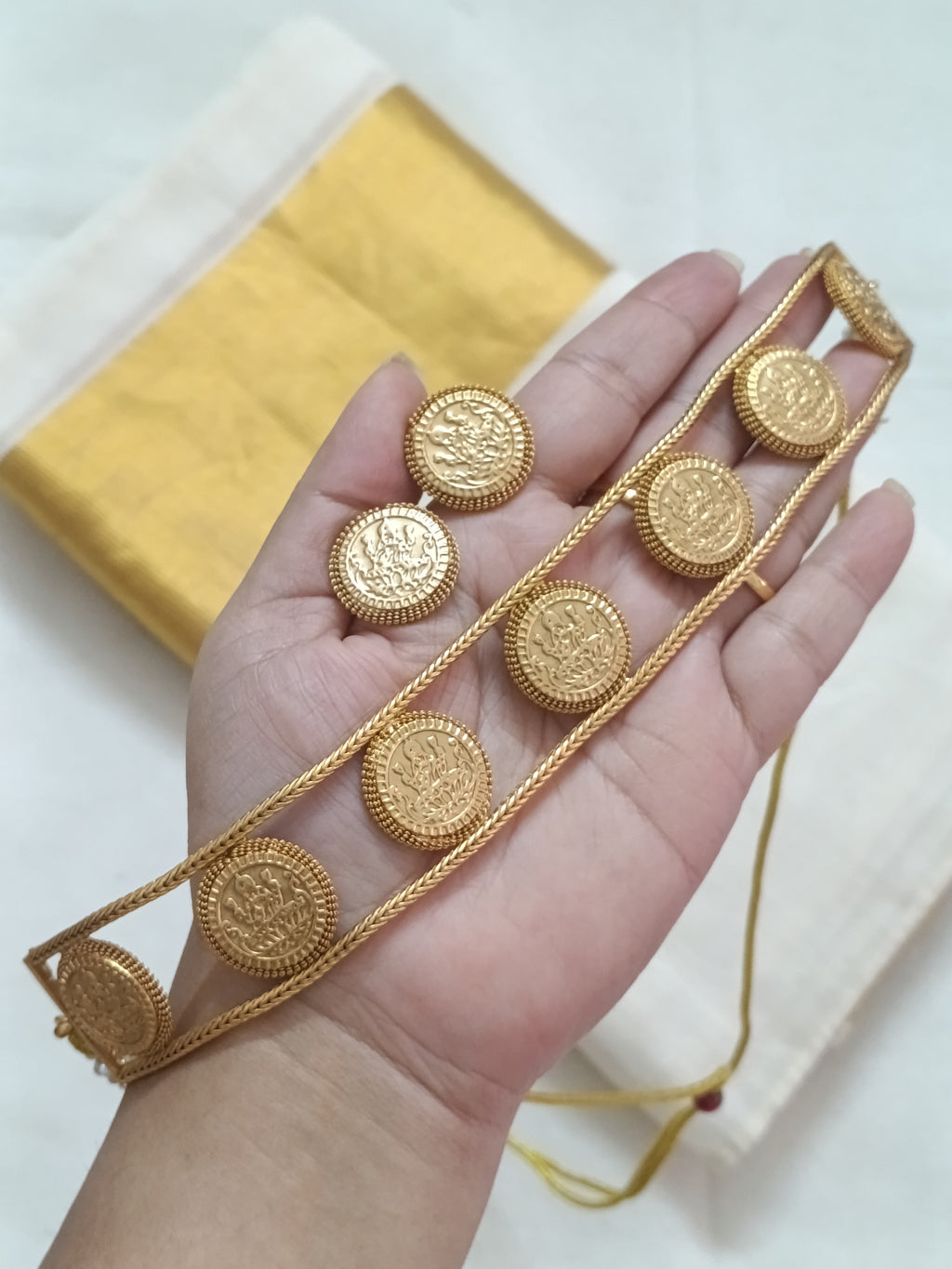 Lakshmi Coin Choker Set