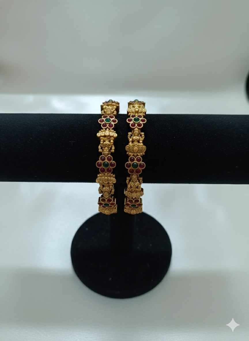 Lakshmi Kemp Bangle Set of 2 V2