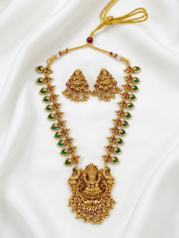 Lakshmi Palakka Necklace Set V2