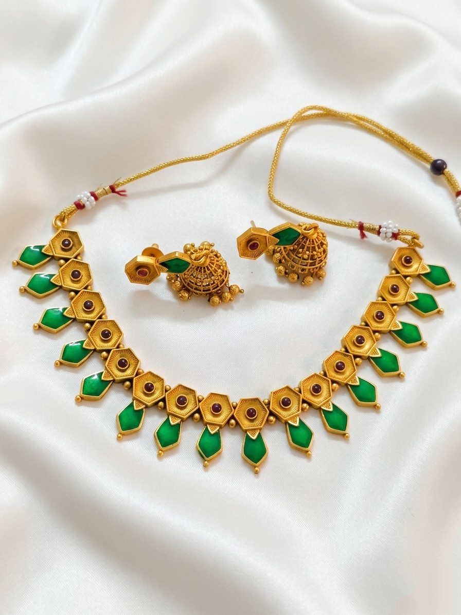 Nagapadam Necklace Set V4