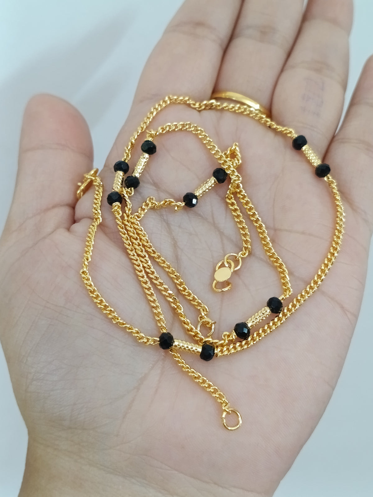 Micro Polish Anklet V5