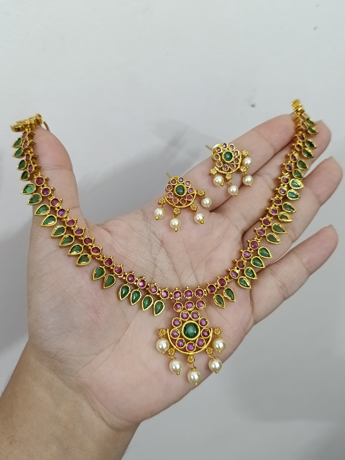 Mullamottu Necklace Set V3