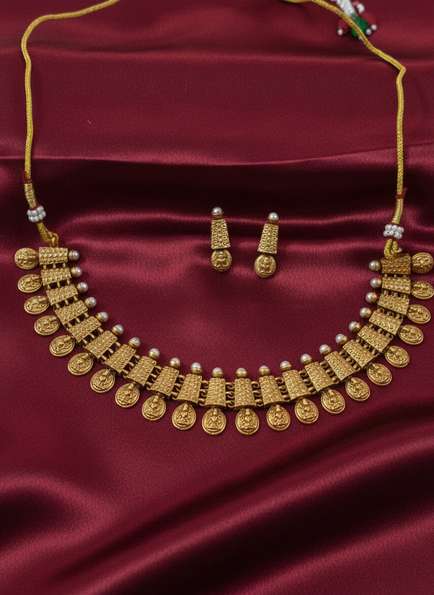 Lakshmi Necklace Set V12